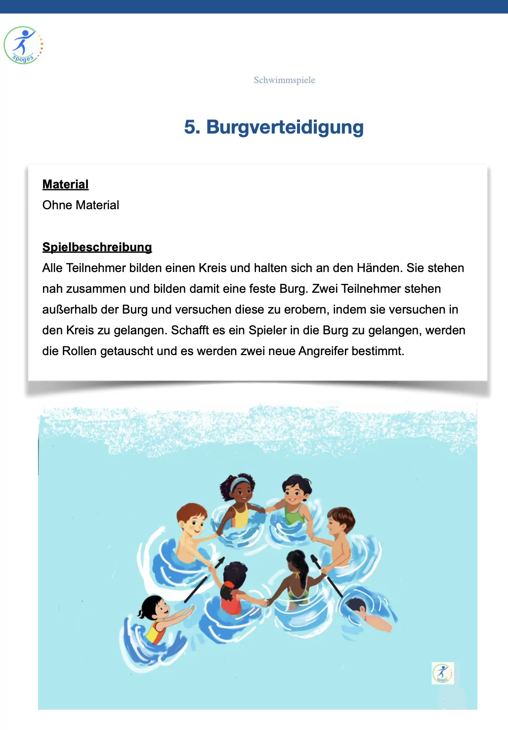 14 Schwimmspiele für den Schwimmunterricht [Digital] – Bild 3