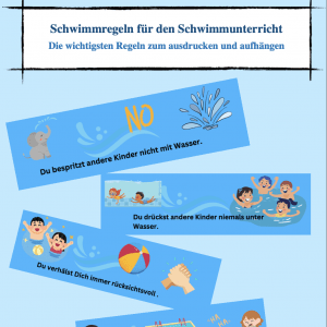 Schwimmregeln für die Grundschule [Digital]