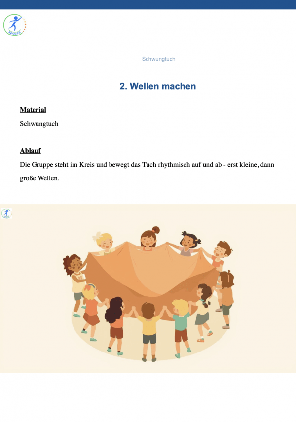 15 Übungen mit dem Schwungtuch [Digital] – Bild 4