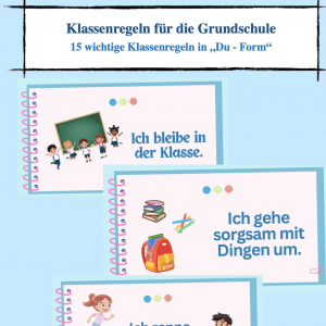 Klassenregeln für die Grundschule [Digital]