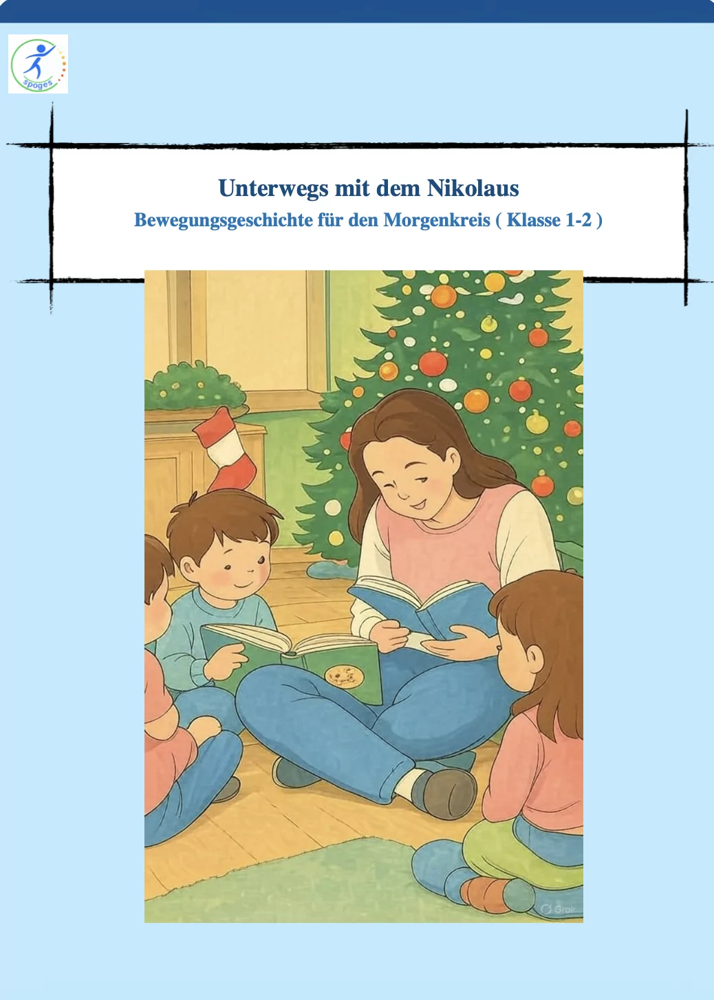 Bewegungsgeschichte "Unterwegs mit dem Nikolaus" [Digital]