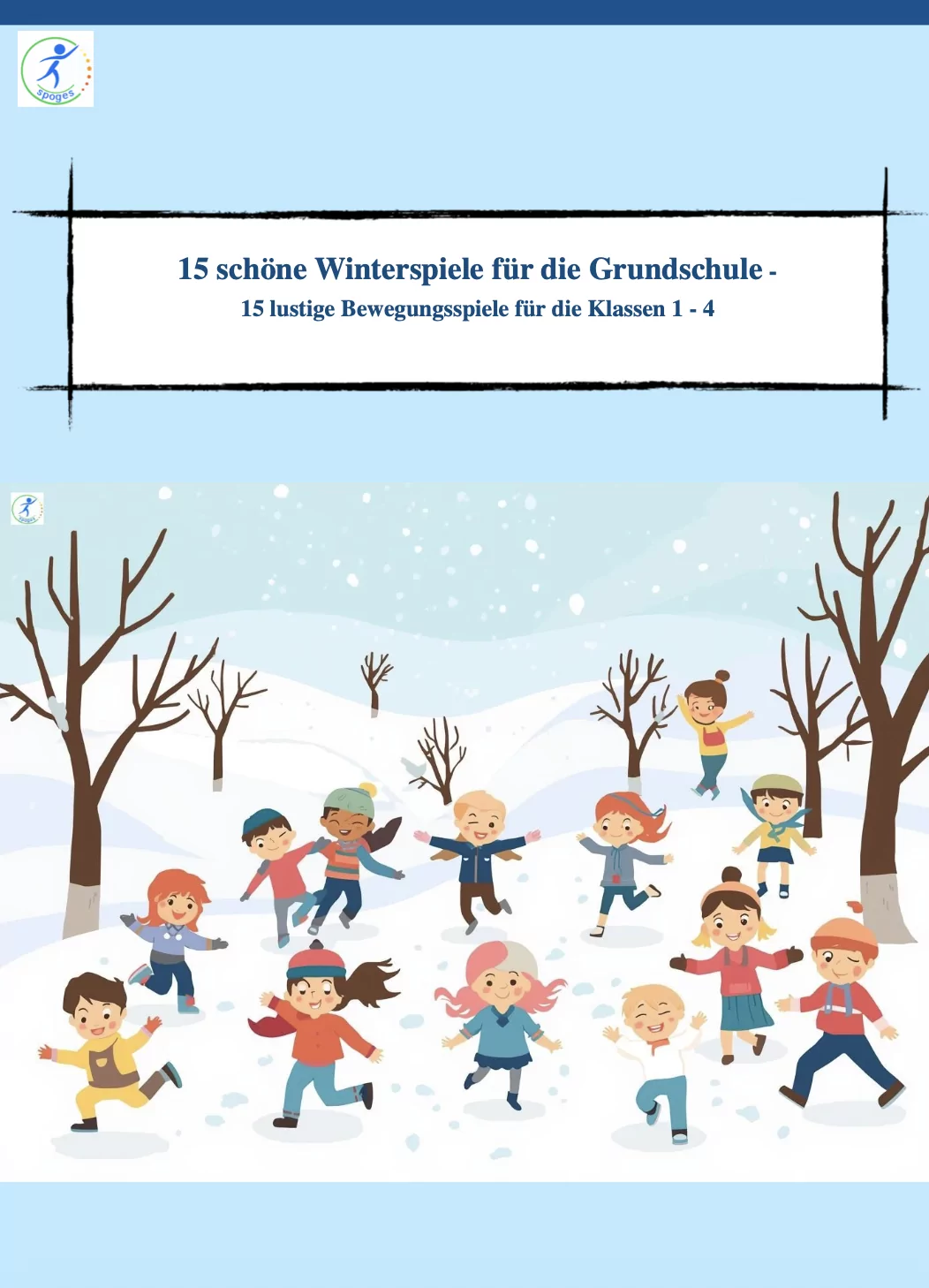 15 schöne Winterspiele für die Grundschule [Digital]