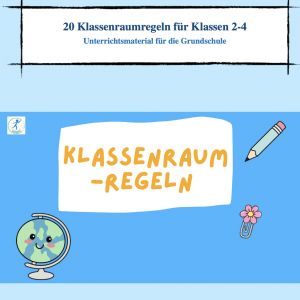 20 Klassenregeln für die Klassen 2-4 [Digital]